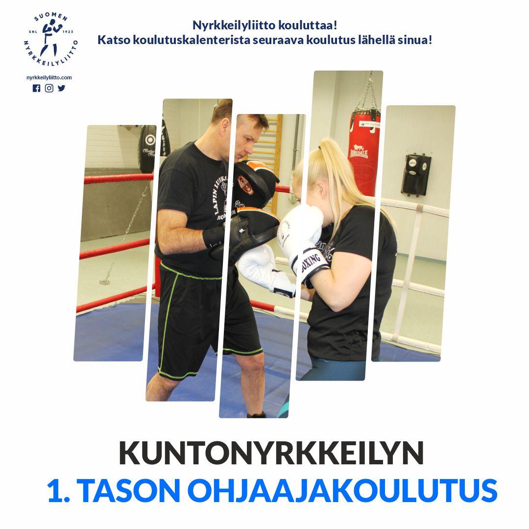 Kuntonyrkkeilyn 1. Tason Koulutus, Mikkeli - Suomen Nyrkkeilyliitto Ry